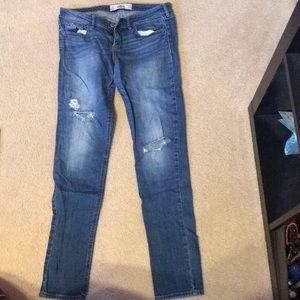 Hollister Ripped blue jeans